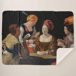 Couverture Sherpa Georges de la Tour - Cheat avec l'As des Diamants