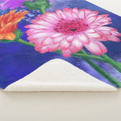 Couverture Sherpa Gerbera Daisies Sherpa Blanket (3/4)