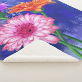 Couverture Sherpa Gerberas Sherpa Blanket (3/4)