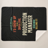 Couverture Sherpa Gestionnaire de production super Cool (Devant (Horizontal))