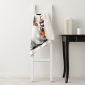 Couverture Sherpa Ghost d'Halloween drôle (En situation)