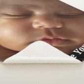 Couverture Sherpa Gift for New Daddy Sherpa Blankets Baby Photograph (3/4)