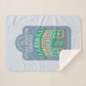 Couverture Sherpa Gilmore Girls | Bibliothèque Stars Hollow (Devant (Horizontal))