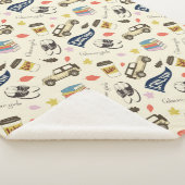 Couverture Sherpa Gilmore Girls Chilton Fall Pattern (3/4)