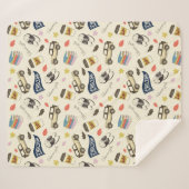 Couverture Sherpa Gilmore Girls Chilton Fall Pattern (Devant (Horizontal))