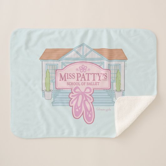 Couverture Sherpa Gilmore Girls | École de ballet de Mlle Patty (Devant (Horizontal))
