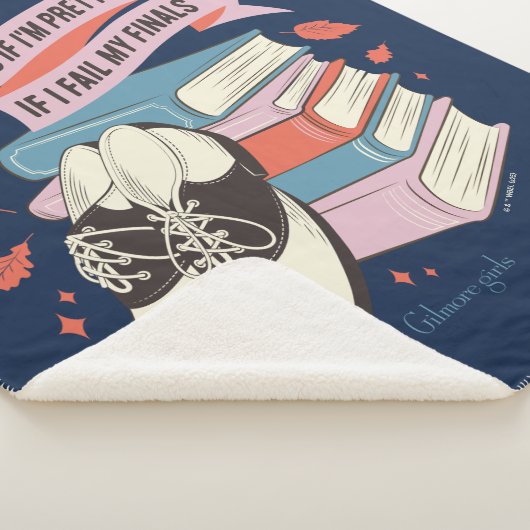 Couverture Sherpa Gilmore Girls Finals Quote Design (3/4)