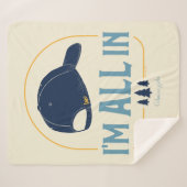 Couverture Sherpa Gilmore Girls I’m All In Luke’s Hat (Devant (Horizontal))