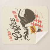 Couverture Sherpa Gilmore Girls Luke’s Coffee IV Quote (Devant (Horizontal))