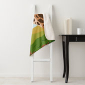 Couverture Sherpa Giraffe (En situation)