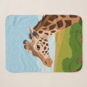 Couverture Sherpa Giraffe (Devant (Horizontal))