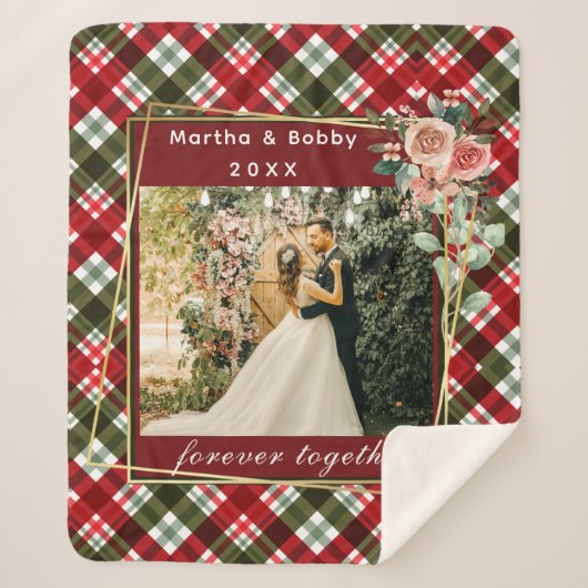 Couverture Sherpa Girfriend Together Forever Photo (Devant)