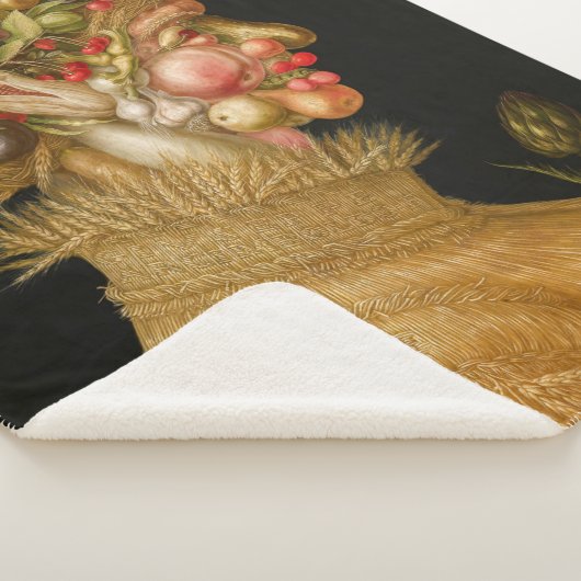 Couverture Sherpa Giuseppe Arcimboldo - Été (3/4)