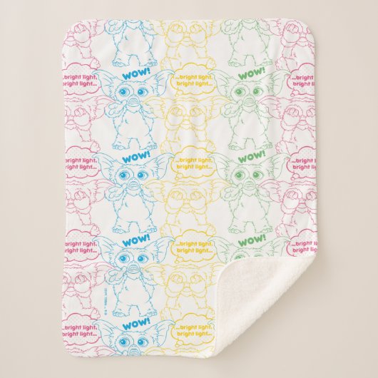 Couverture Sherpa Gizmo | Bright Light! Bright Light! (Devant)