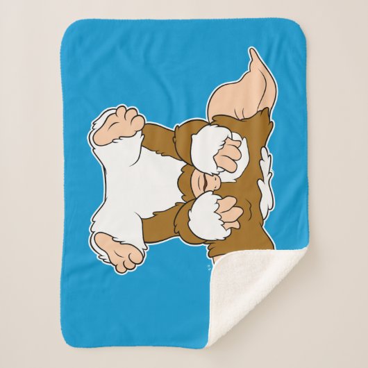 Couverture Sherpa Gizmo | Cute Comic Character (Devant)