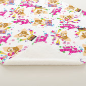 Couverture Sherpa Gizmo | Motif Rock 'n Roll (3/4)