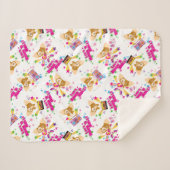 Couverture Sherpa Gizmo | Motif Rock 'n Roll (Devant (Horizontal))