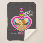 Couverture Sherpa Gizmo | Ne pas attendre cet animal (Devant)