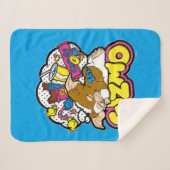 Couverture Sherpa Gizmo | Rêver de sucreries (Devant (Horizontal))