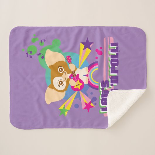 Couverture Sherpa Gizmo | Rock'n Roll (Devant (Horizontal))