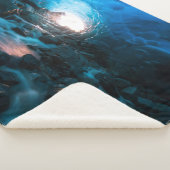 Couverture Sherpa Glace et neige | Glacier Mendenhall, Juneau, Alask (3/4)