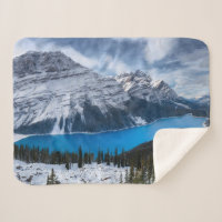 Glace et neige | Lac Peyto, Rocheuses canadiennes