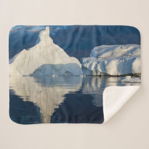 Couverture Sherpa Glacier Jakobshavn baie Disko Ilulissat, Groenland