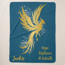 Glam Gold Phoenix Silver Parties scintillant Monog