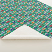 Couverture Sherpa Glamping Classic Retro Campervan fandom VDub (3/4)