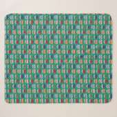 Couverture Sherpa Glamping Classic Retro Campervan fandom VDub (Devant (Horizontal))