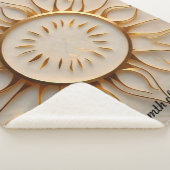 Couverture Sherpa "Gloire du lever du soleil" (3/4)