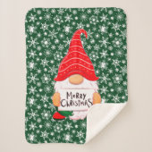 Couverture Sherpa Gnome de Noël   (Devant)