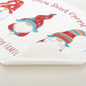 Couverture Sherpa Gnome Sweet Gnome Cute Simple Vacances Elf Moderne (3/4)