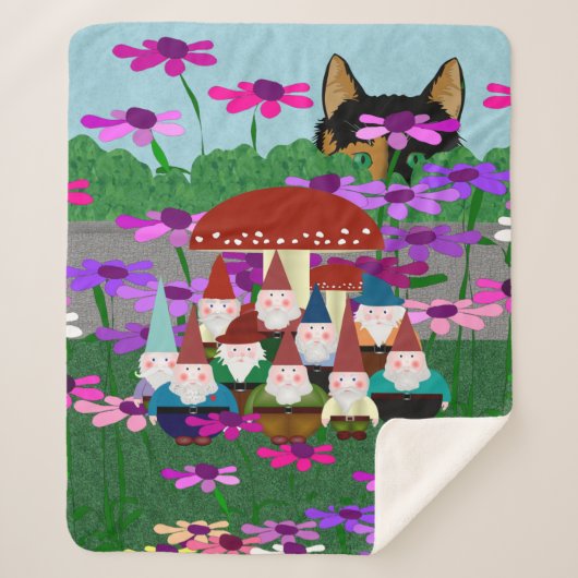Couverture Sherpa Gnomes Sherpa Blanket (Devant)