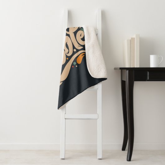 Couverture Sherpa Gobble jusqu'à ce que vous tournez (En situation)