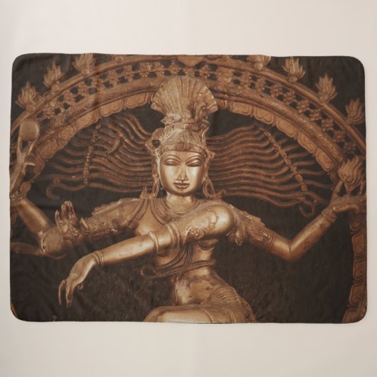 COUVERTURE SHERPA GODDESS INDIENS (Devant (Horizontal))