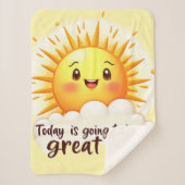 Couverture Sherpa Going to be a Great Day (Devant)