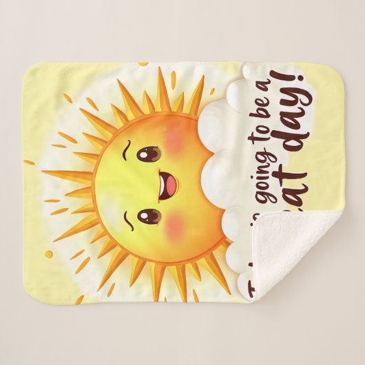 Couverture Sherpa Going to be a Great Day (Devant (Horizontal))