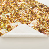 Couverture Sherpa Gold glitter background (3/4)