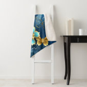 Couverture Sherpa Golden butterflies (En situation)