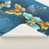 Couverture Sherpa Golden butterflies (3/4)