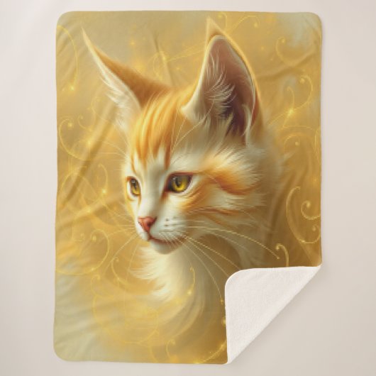 Couverture Sherpa Golden cat (Devant)