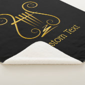 Couverture Sherpa Golden lyre (3/4)