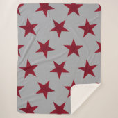 Couverture Sherpa Golden Stars Motif 11 (Devant)