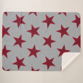 Couverture Sherpa Golden Stars Motif 11 (Devant (Horizontal))