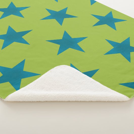 Couverture Sherpa Golden Stars Motif 20 (3/4)