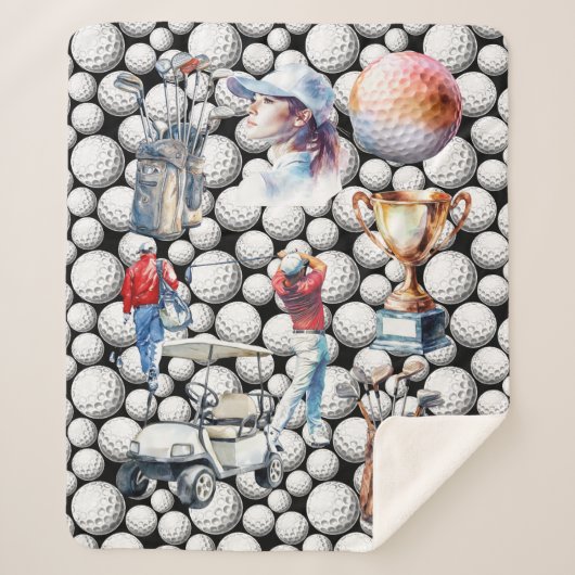 Couverture Sherpa Golf (Devant)