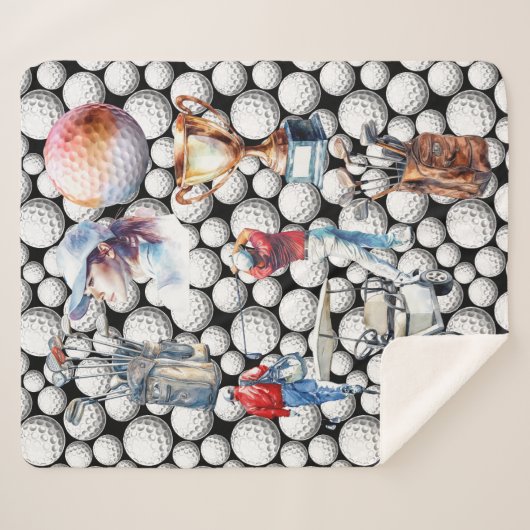 Couverture Sherpa Golf (Devant (Horizontal))