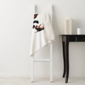 Couverture Sherpa Goofy Cat Baseball Pitcher Monte (En situation)