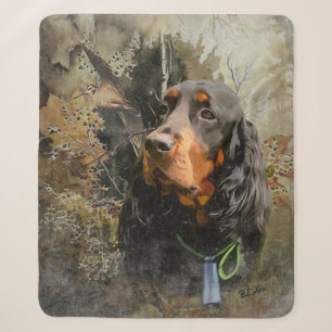 Couverture Sherpa Gordon Setter